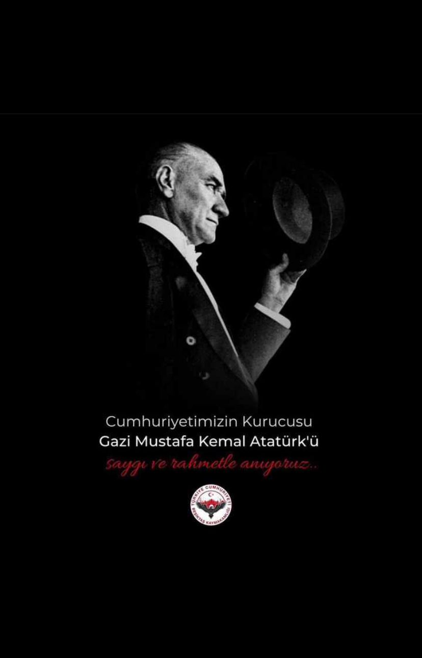 10 KASIM ATATÜRK'Ü ANMA GÜNÜ İLÇE PROGRAMI